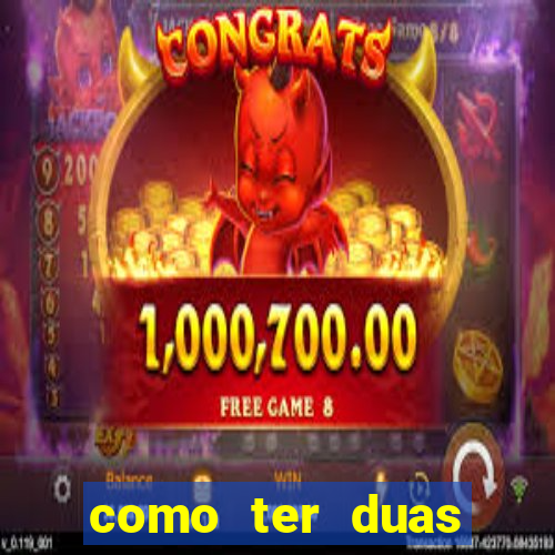 como ter duas contas no praia bingo
