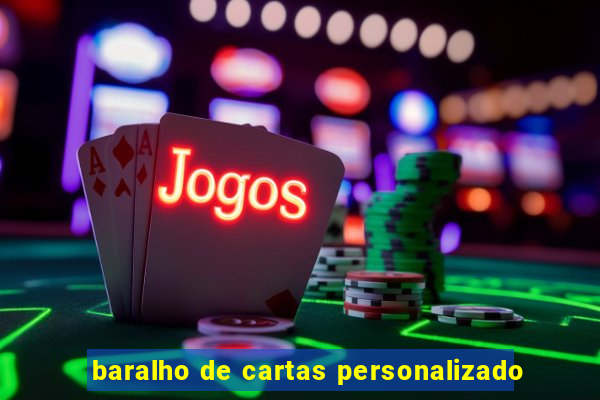 baralho de cartas personalizado