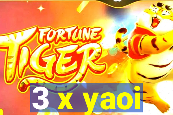 3 x yaoi