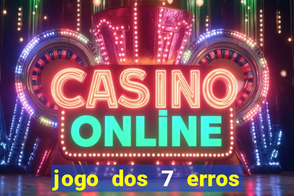 jogo dos 7 erros para manipuladores de alimentos