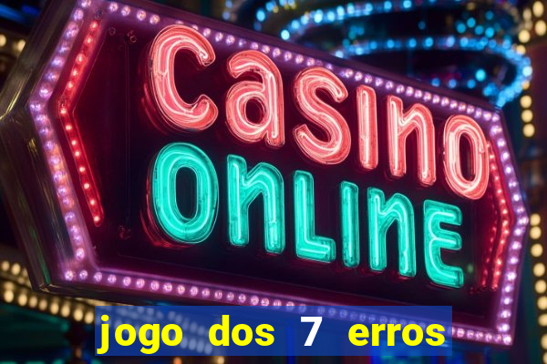 jogo dos 7 erros para manipuladores de alimentos