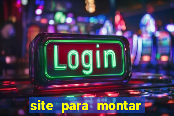 site para montar time de futebol