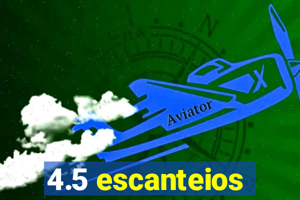 4.5 escanteios