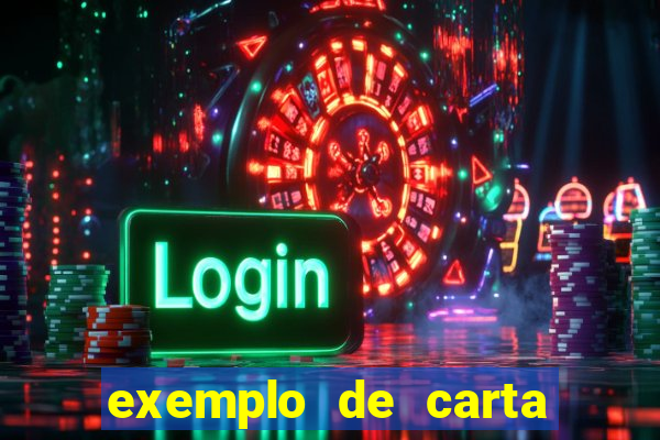 exemplo de carta de leitor