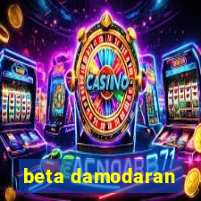 beta damodaran