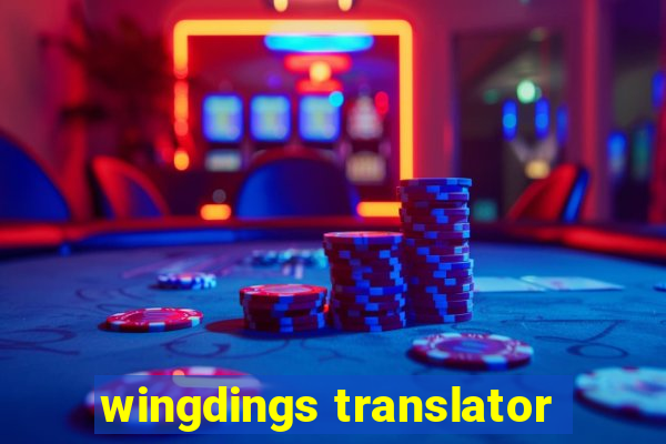 wingdings translator