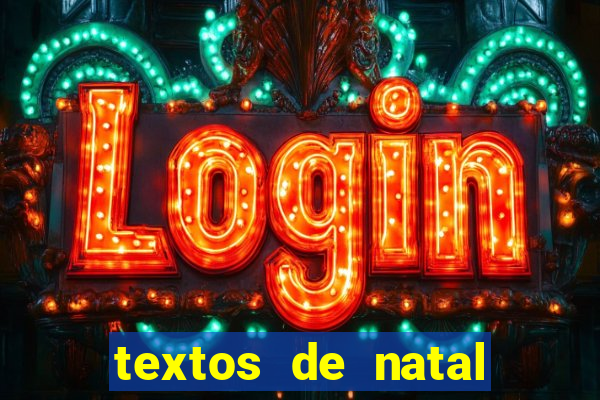 textos de natal para leitura
