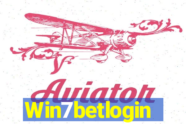 Win7betlogin