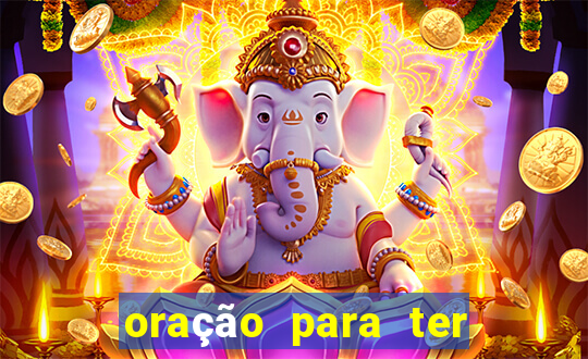 oração para ter sorte em tudo