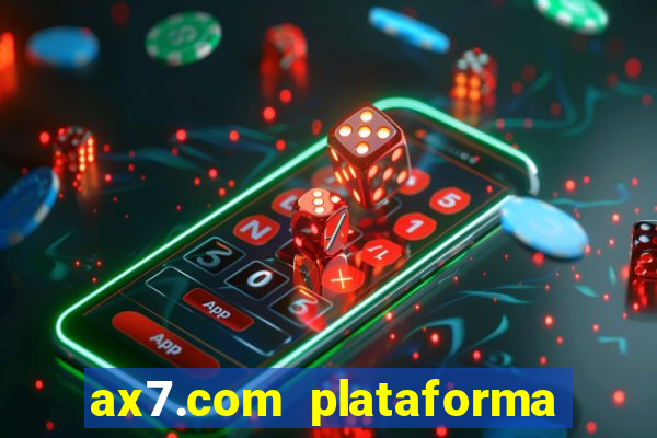 ax7.com plataforma de jogos
