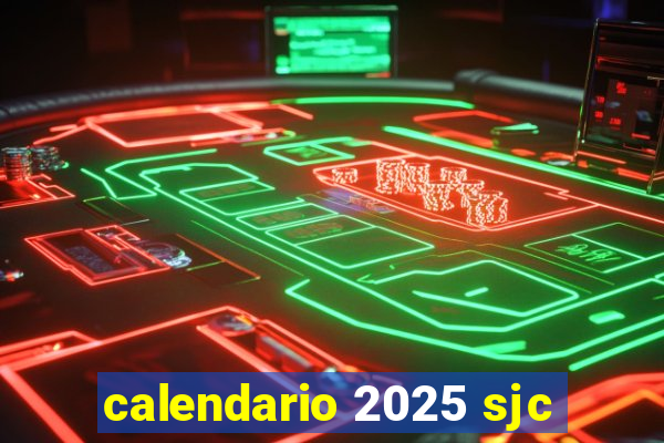 calendario 2025 sjc