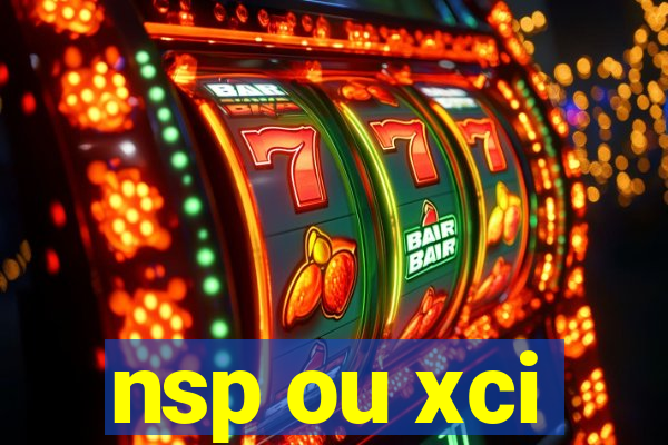 nsp ou xci