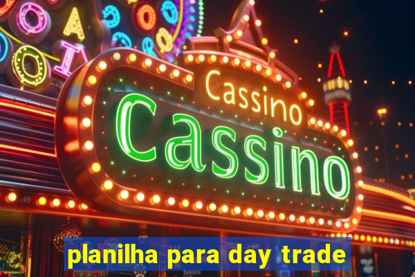 planilha para day trade