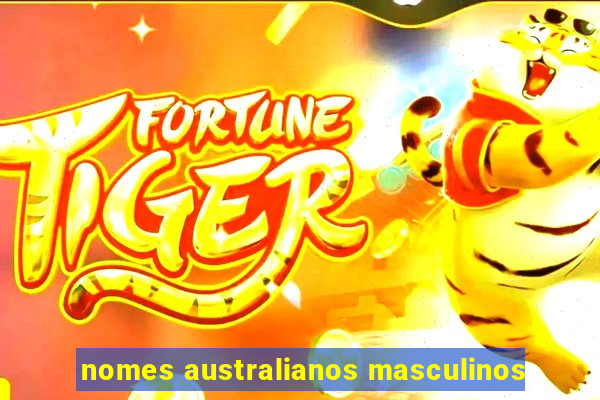 nomes australianos masculinos