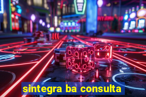 sintegra ba consulta