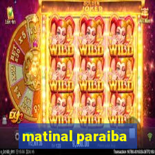 matinal paraiba