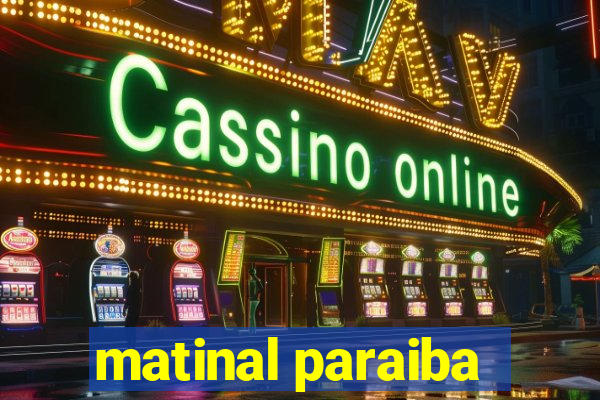matinal paraiba