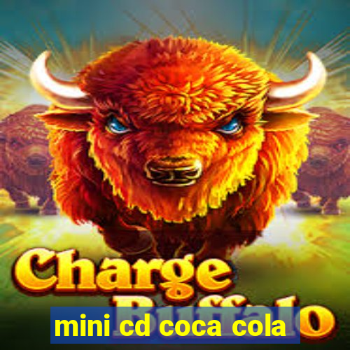 mini cd coca cola