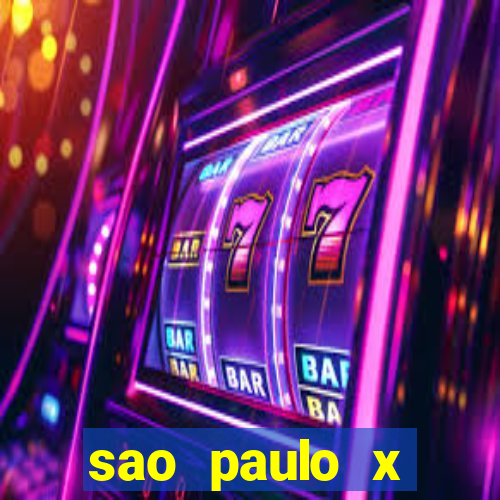 sao paulo x palmeiras palpite