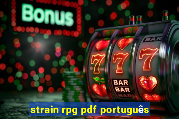 strain rpg pdf português