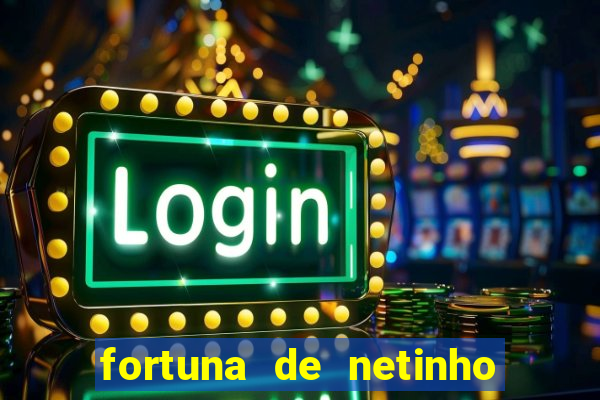 fortuna de netinho de paula