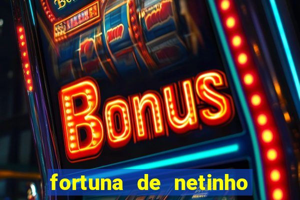 fortuna de netinho de paula