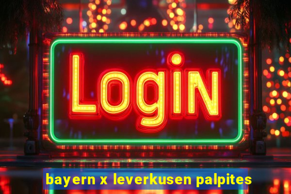 bayern x leverkusen palpites