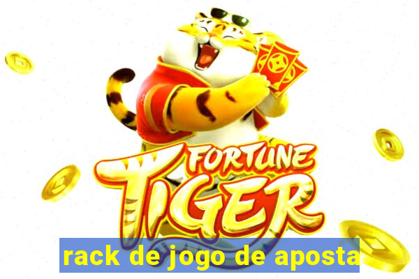 rack de jogo de aposta