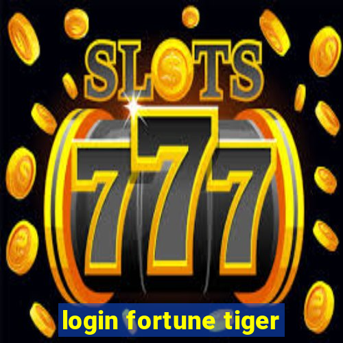 login fortune tiger