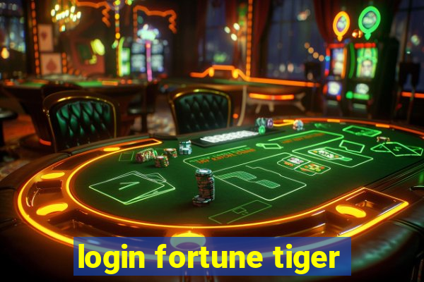 login fortune tiger