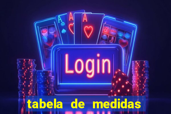 tabela de medidas reserva mini