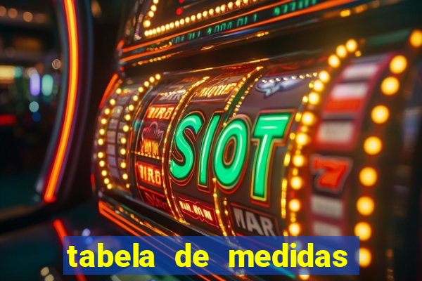tabela de medidas reserva mini