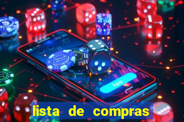 lista de compras supermercado completa pdf