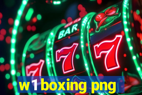 w1 boxing png