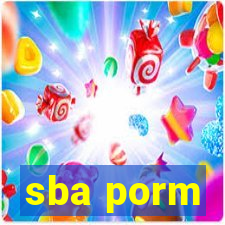 sba porm