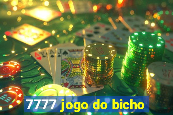 7777 jogo do bicho