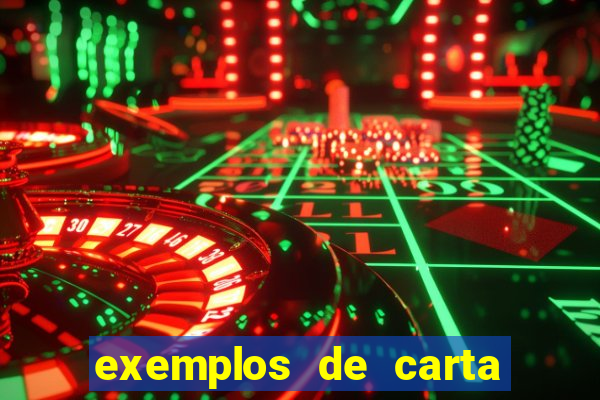exemplos de carta do leitor