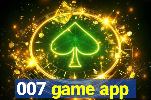 007 game app