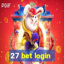 27 bet login