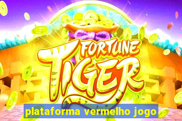 plataforma vermelho jogo