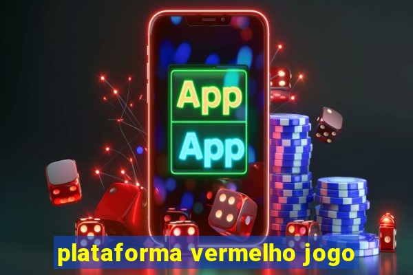 plataforma vermelho jogo