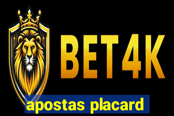 apostas placard