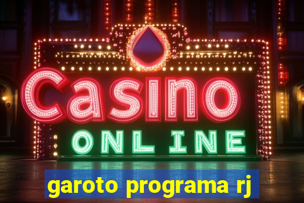 garoto programa rj