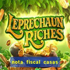 nota fiscal casas bahia 2 via