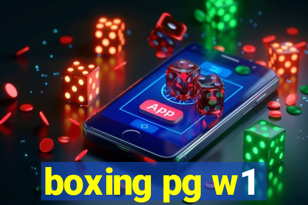 boxing pg w1