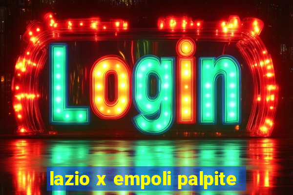 lazio x empoli palpite