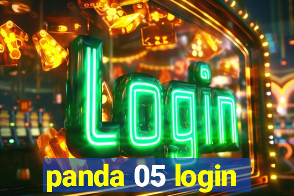 panda 05 login