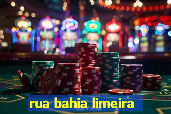 rua bahia limeira