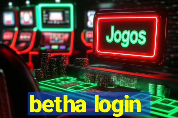 betha login