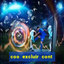 coo excluir cont f12 bet